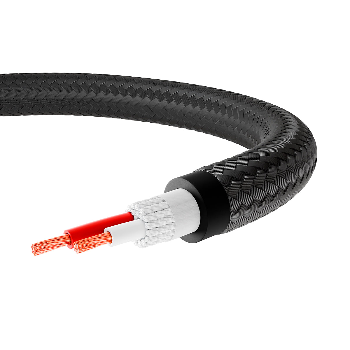 triangle cables d'enceintes montés câbles d'enceintes hifi BLACK serie pictures packshot details 01
