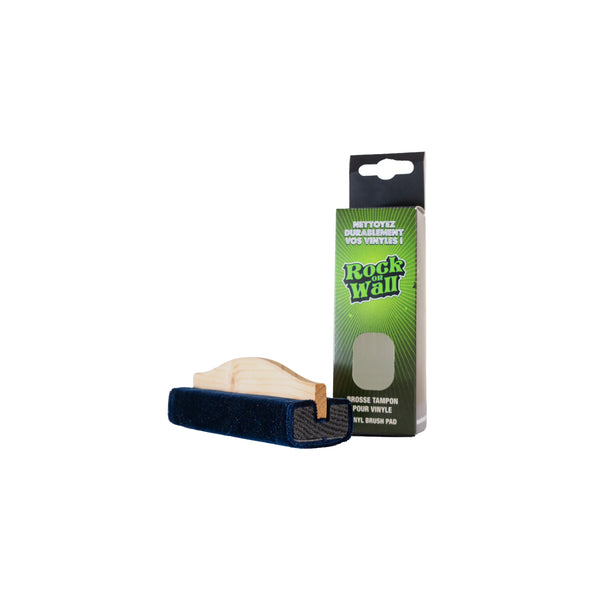 Cepillo pulidor de terciopelo/madera para vinilo