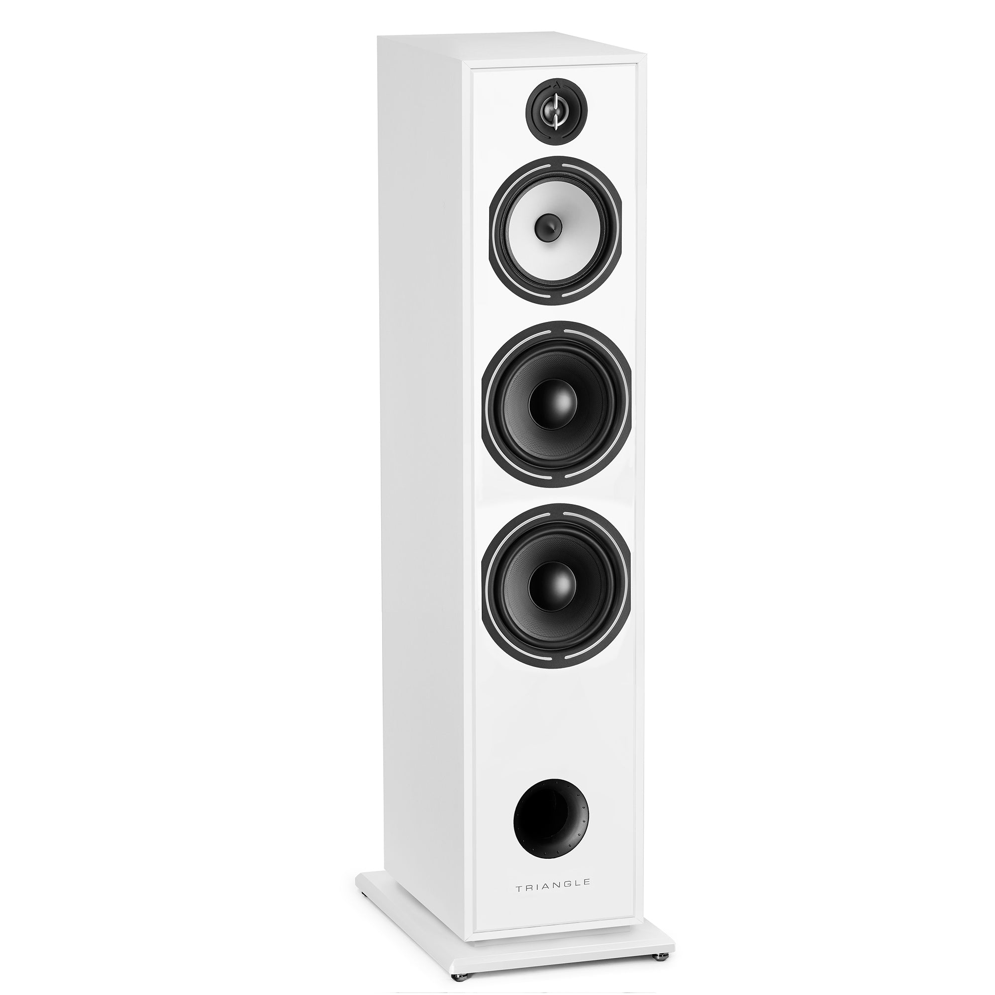 TRIANGLE HIFI Enceinte colonne Borea BR10 21 cm Haute-Fidélité Hi-Fi Home-Cinéma Paire  Blanc 2